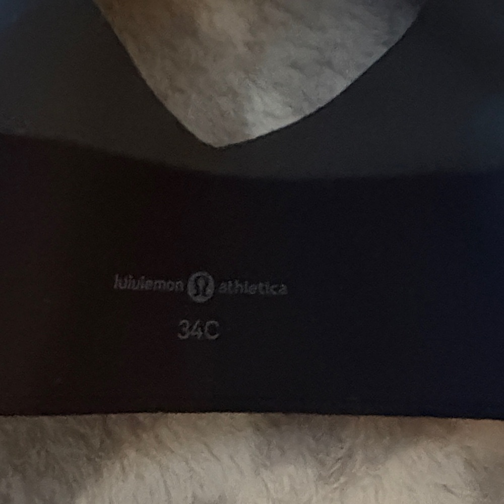 Lululemon Black Camouflage Sports Bra- 34C - Picture 10 of 12